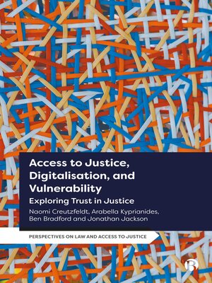 cover image of Access to Justice, Digitalization and Vulnerability